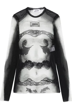 Jean Paul Gaultier T-shirt con stampa grafica