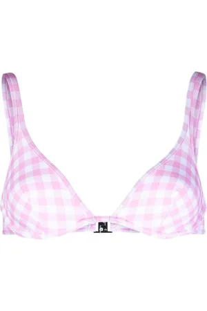 Ephemera Top bikini a quadretti