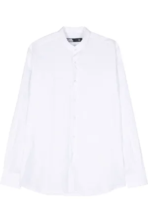 Karl Lagerfeld Camicia con trama armatura
