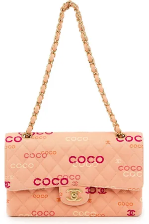 CHANEL Borsa a spalla con stampa