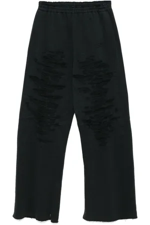 Maison Margiela Pantaloni sportivi con effetto vissuto