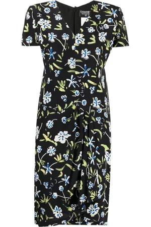 CHANEL Abito a fiori 1997