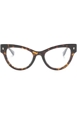 Dsquared2 Logo-embossed cat-eye glasses