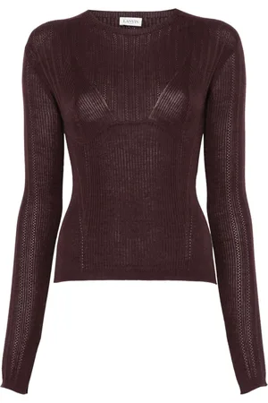 Lanvin Maglione a coste