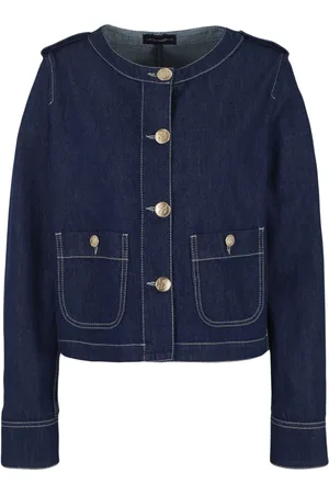 Emporio Armani Giacca denim girocollo