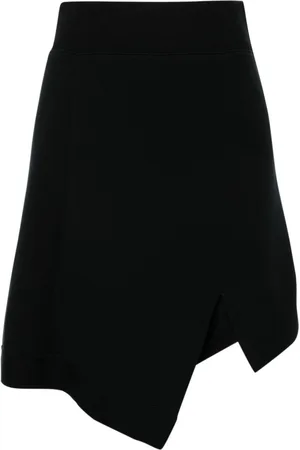 SACAI Minigonna Sponge Sweat asimmetrica
