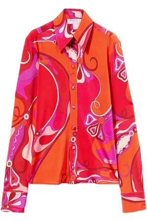 Puccini Camicia con stampa Orchidee