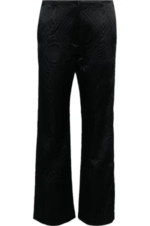 FORTE FORTE Pantaloni dritti trapuntati