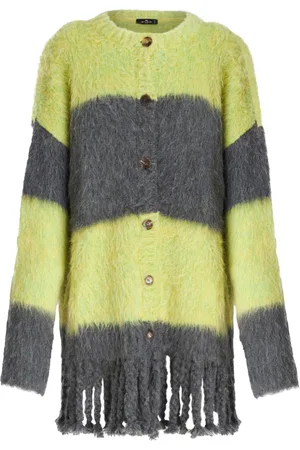 Etro Cardigan lungo a righe