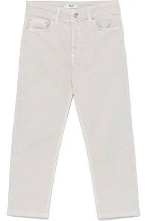 Msgm Jeans con ricamo