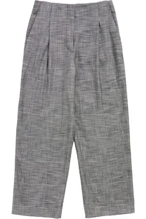 Bimba y Lola Pantaloni a quadri con pieghe