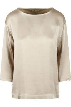HERNO Top in raso