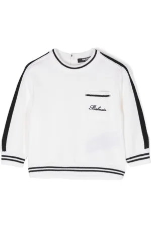 Balmain Maglione con ricamo