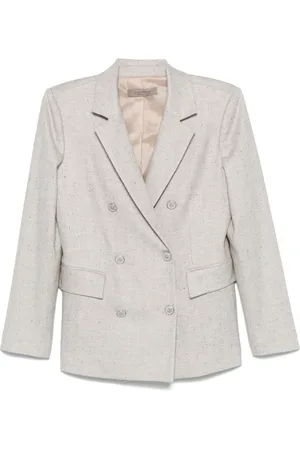 D.EXTERIOR Blazer con motivo pied-de-poule