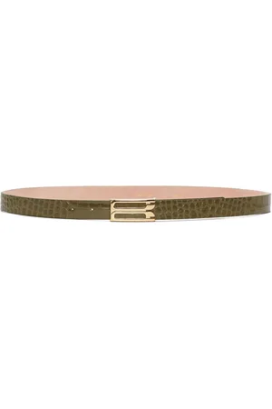 Victoria Beckham Cintura goffrata Frame