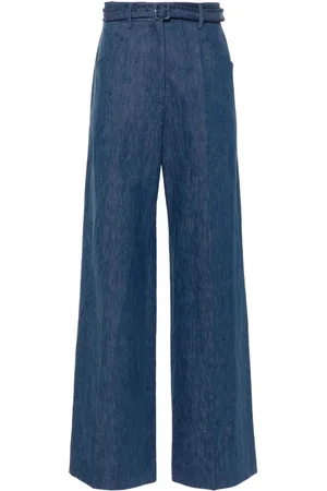 GABRIELA HEARST Jeans Norman a gamba ampia