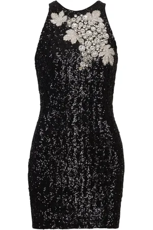 Balmain Abito corto con paillettes