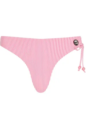 Karl Lagerfeld Slip bikini Moon a righe