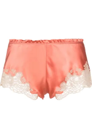CARINE GILSON Shorts Calais-Caudry con dettagli in pizzo