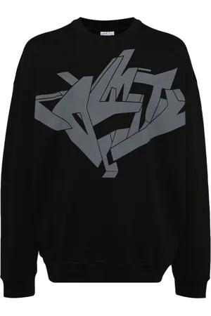 MARCELO BURLON Felpa con stampa grafica