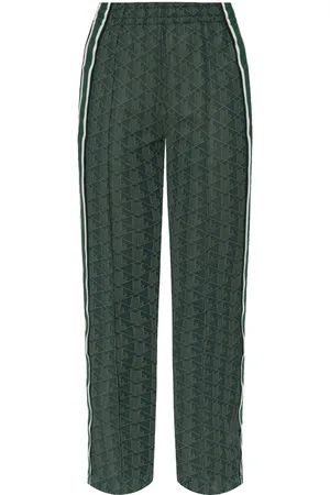 Lacoste Pantaloni sportivi con motivo monogramma