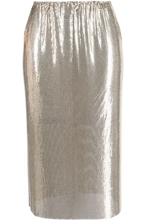 Sportmax Gonna midi con vita elasticizzata