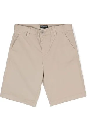 Emporio Armani Bermuda con placca logo
