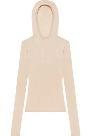 Courrèges Top con cappuccio