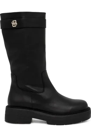 HUGO BOSS Stivali con placca logo