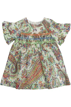 Etro Abito svasato con stampa paisley
