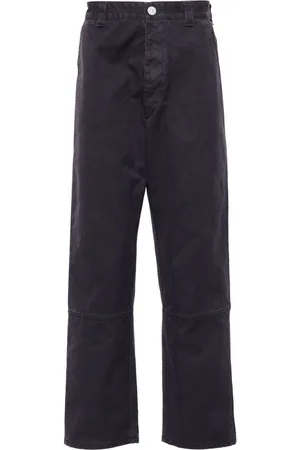 Stone Island Jeans dritti con ricamo
