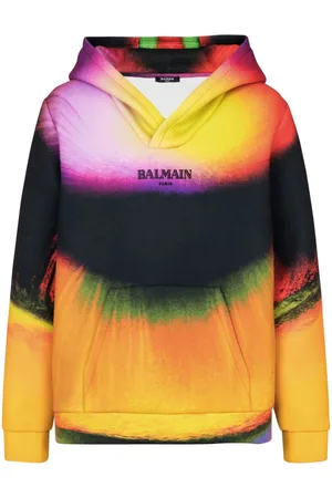 Balmain Felpa Ibby Njoya con stampa