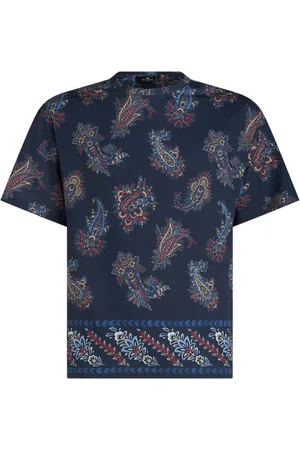 Etro T-shirt con stampa paisley