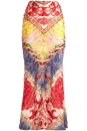 Etro Gonna lunga con frange
