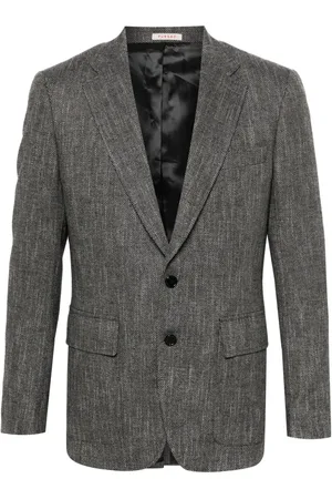 Fursac Blazer con motivo spigato