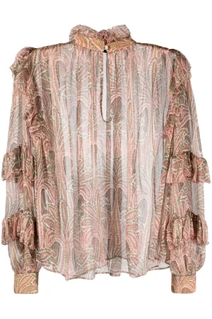 Etro Blusa con stampa paisley
