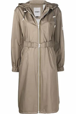 YVES SALOMON Parka con cintura