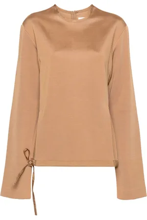Jil Sander Felpa girocollo a maniche lunghe