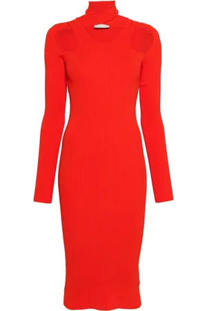 COPERNI Abito midi con dettaglio cut-out