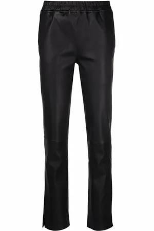arma leder Pantaloni con coulisse