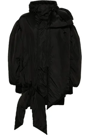 Simone Rocha Cappotto imbottito con fiocco