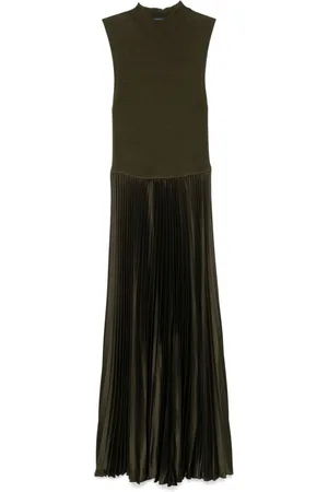 Ralph Lauren Abito midi a collo alto
