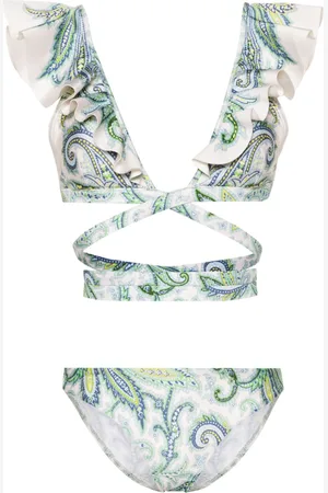 ZIMMERMANN Bikini Ottie con ruches