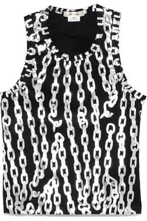 Comme des Garçons Canotta con stampa