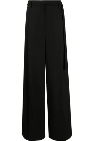 SYSTEM Pantaloni con pieghe