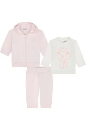 Kenzo Set di 3 tute sportive con logo applicato