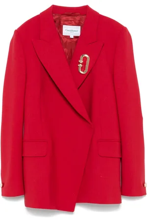 Casablanca Blazer doppiopetto asimmetrico