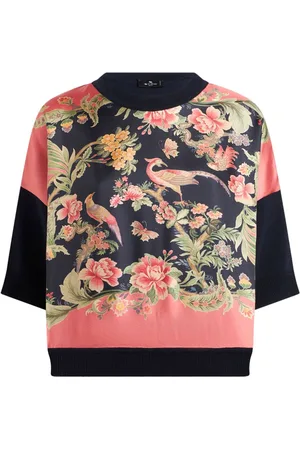 Etro T-shirt con design a inserti