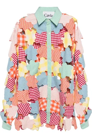 Cavia Camicia con design patchwork