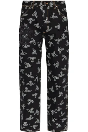 Vivienne Westwood Jeans con stampa Orb